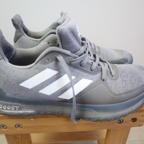 Adidas Boost Gray Running Shoes – Men’s Size 9 - Picture 3 of 6